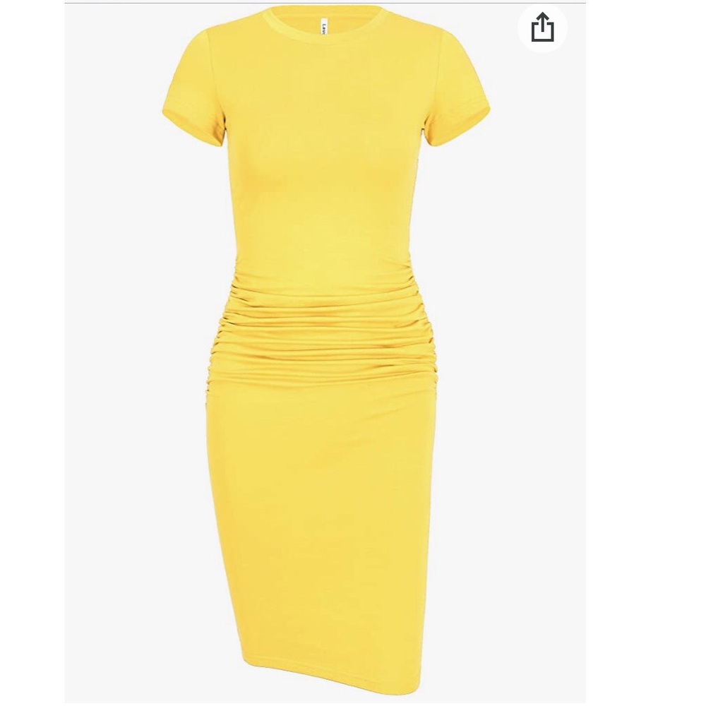 Yellow dress. In great condition!